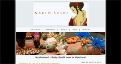 Desktop Screenshot of naked-sushi.com